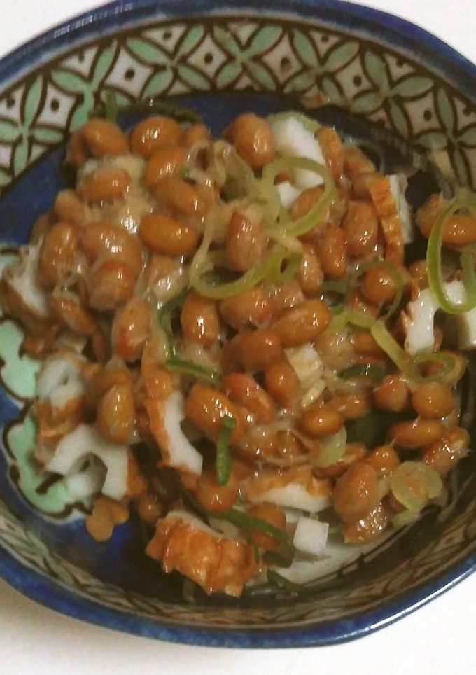 納豆のかさまし（ちくわ編）-レシピのメイン写真