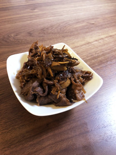 乾燥ごぼうで簡単牛のしぐれ煮-レシピのメイン写真