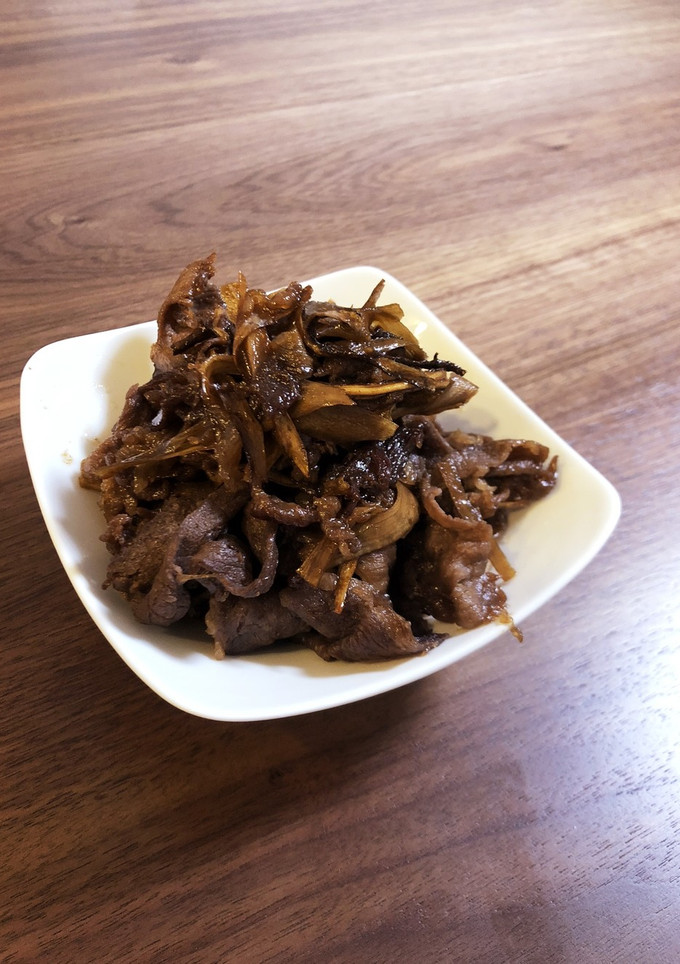 乾燥ごぼうで簡単牛のしぐれ煮-レシピのメイン写真