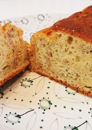 オリーブオイルのバナナケーキ-レシピのメイン写真