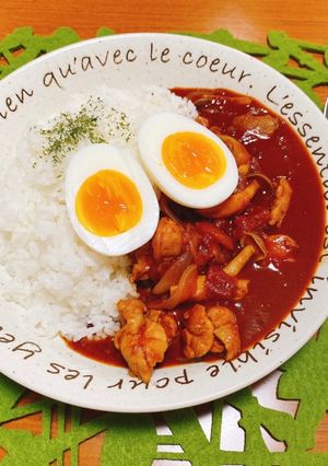 トマトたっぷり！♡チキンハヤシライス☆★-レシピのメイン写真