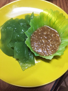 簡単!酢みそ+ゴマ-レシピのメイン写真