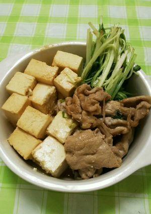 肉豆腐-レシピのメイン写真