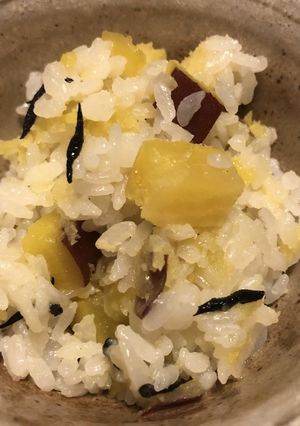 離乳食後期にも。さつまいもとひじきご飯。-レシピのメイン写真