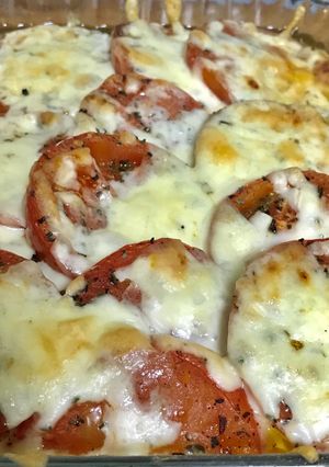トマトのチーズ焼き-レシピのメイン写真