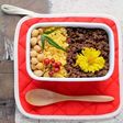 簡単華やか「そぼろ弁当」