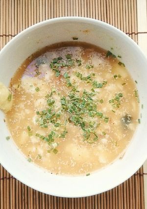 簡単　冷や汁風冷し味噌汁-レシピのメイン写真