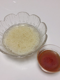 ピリ辛中華風ラー油そうめん-レシピのメイン写真