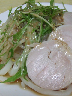金のごまだれ♪サラダうどん-レシピのメイン写真