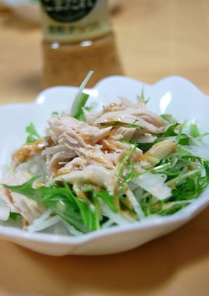 金のごまだれで簡単サラダ-レシピのメイン写真