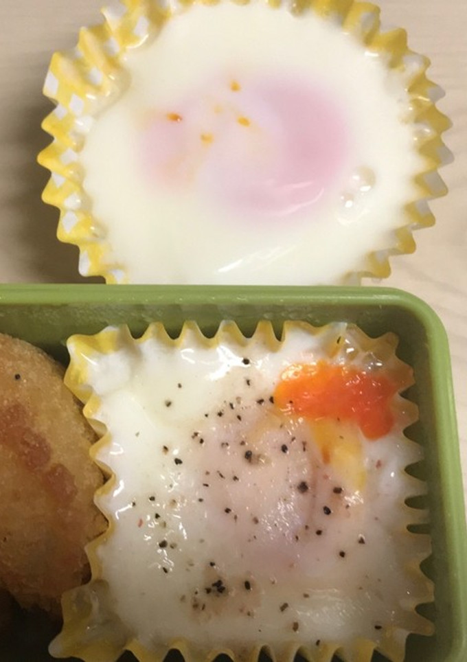お弁当、2分でできる簡単たまご！-レシピのメイン写真