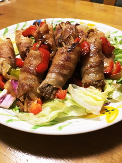 ポン酢のみ!簡単肉巻き-レシピのメイン写真