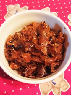 新生姜の佃煮-レシピのメイン写真