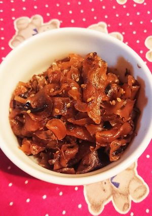 新生姜の佃煮-レシピのメイン写真