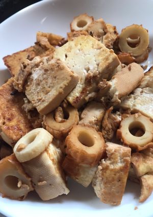 時短で簡単！豆腐の醤油炒め-レシピのメイン写真