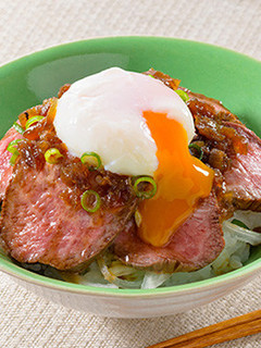 はちみつ!ローストビーフ丼-レシピのメイン写真