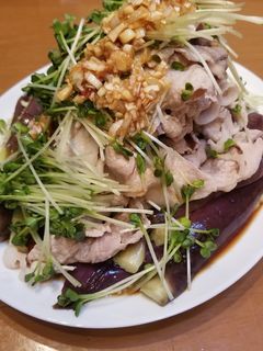 レンチンなすの豚しゃぶ盛り-レシピのメイン写真