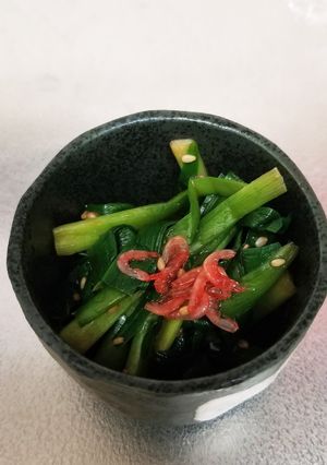 にらと桜えびのサッパリおひたし-レシピのメイン写真
