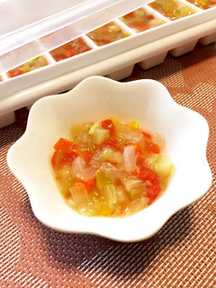 夏野菜ラタトゥイユ 〜離乳食中期〜-レシピのメイン写真