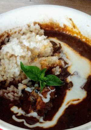 レンジで簡単大人カレー-レシピのメイン写真
