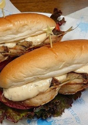 イワシフライサンド-レシピのメイン写真