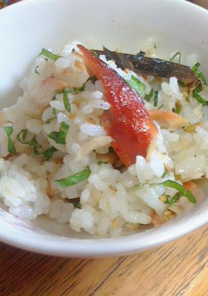 サバみりん焼きのまぜごはん☆魚を食べよう-レシピのメイン写真