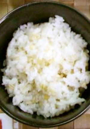 麦入りご飯★食物繊維たっぷり-レシピのメイン写真