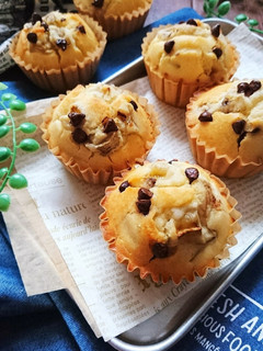 米粉で作る☆チョコバナナマフィン。-レシピのメイン写真