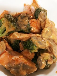 鮭とブロッコリーのオーロラソース-レシピのメイン写真