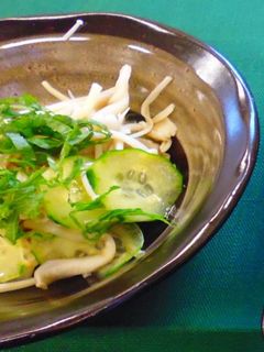 きのこの和え物(腎臓病食)-レシピのメイン写真