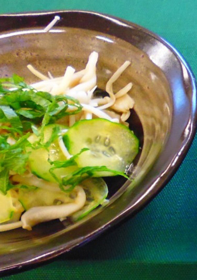 きのこの和え物（腎臓病食）-レシピのメイン写真