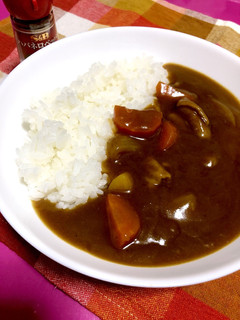 我が家のボイルもつ入りカレー-レシピのメイン写真