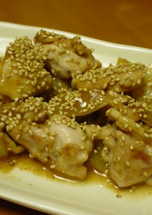 ◎ごまごま風味の♪とりもも焼き-レシピのメイン写真