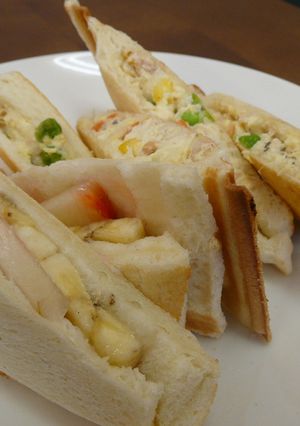 ホットサンド-レシピのメイン写真