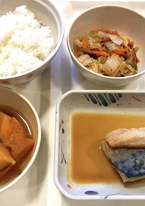 サバの味噌煮【病院食】-レシピのメイン写真
