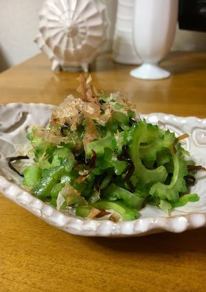 ゴーヤと塩昆布でナムル-レシピのメイン写真