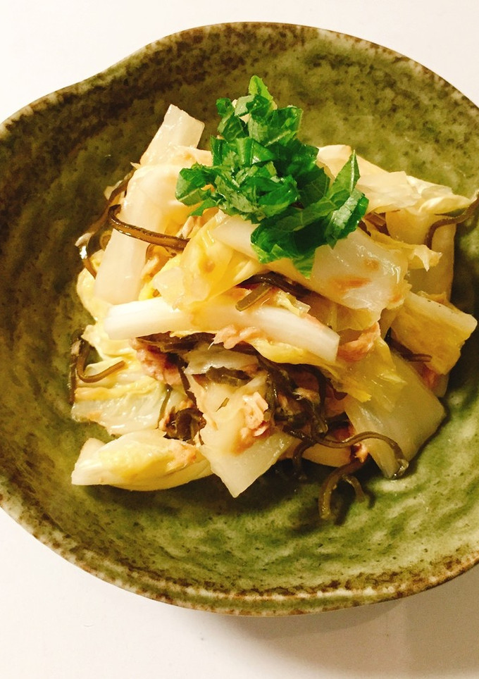 超簡単♬ 白菜、ツナ、塩昆布の旨煮-レシピのメイン写真