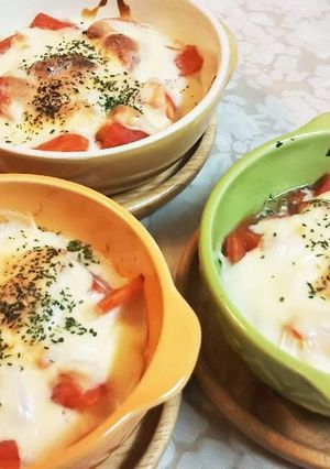 トマト大量消費☆フレッシュトマトグラタン-レシピのメイン写真