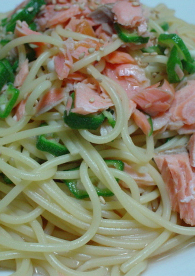簡単♪鮭の和風パスタ-レシピのメイン写真