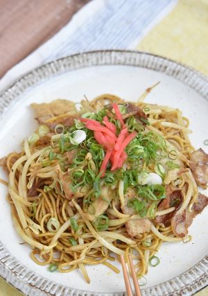 カレーソース焼きそば-レシピのメイン写真
