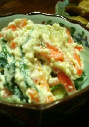 レンジで白和え-レシピのメイン写真