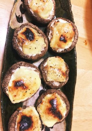しいたけチーズ グリル-レシピのメイン写真