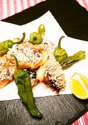 簡単なのに絶品！イサキDE松笠揚げ♪-レシピのメイン写真