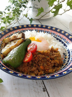 夏のキーマカレー-レシピのメイン写真