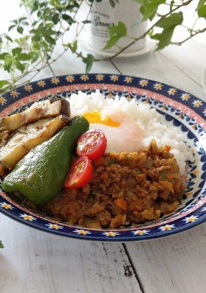 夏のキーマカレー-レシピのメイン写真