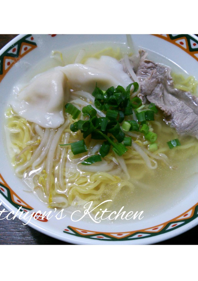 おうちで簡単！魚介豚肉だし塩拉麺-レシピのメイン写真