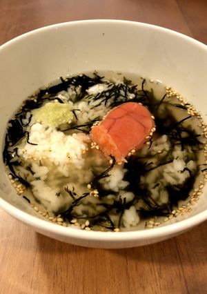 出汁茶漬け-レシピのメイン写真