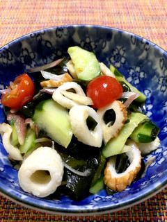 わかめと夏野菜の酢の物-レシピのメイン写真