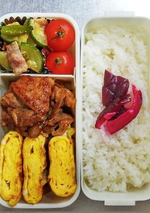7月28日私のお弁当-レシピのメイン写真