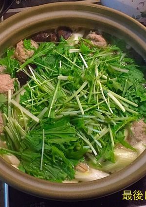 ダイエット鶏団子お鍋-レシピのメイン写真